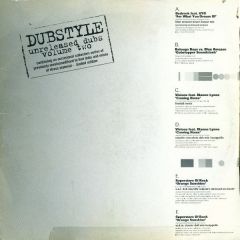 Dubstyle - Dubstyle - Unreleased Dubs Vol 2 - Stress