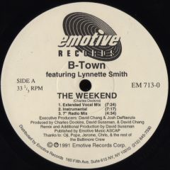 B Town Feat Lynette Smith - B Town Feat Lynette Smith - The Weekend - Emotive