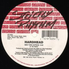 Hardheads - Hardheads - New York Express - Strictly Rhythm