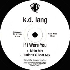Kd Lang - Kd Lang - If I Were You - Warner Bros