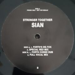 Sian - Sian - Stronger Together - Paradiso