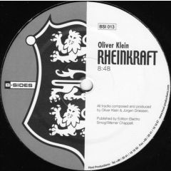 Oliver Klein - Oliver Klein - Rheinkraft - B-Sides 13