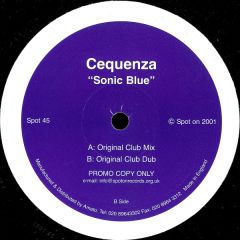 Cequenza - Cequenza - Sonic Blue - Spot On Records