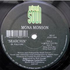 Mona Monson - Mona Monson - Searchin - Miami Soul