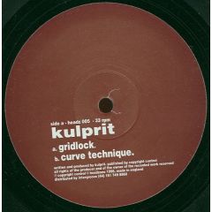 Kulprit - Kulprit - Gridlock - Headzone