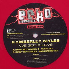 Kymberley Myles - Kymberley Myles - We Got A Love (Pink Vinyl) - Ecko 