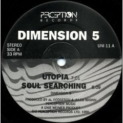 Dimension 5 - Dimension 5 - Utopia - Perception Records