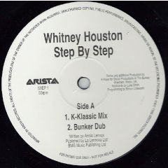 Whitney Houston - Whitney Houston - Step By Step - Arista