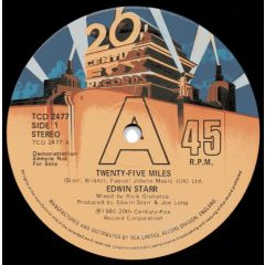 Edwin Starr - Edwin Starr - Twenty-Five Miles - 20th Century Fox Records