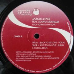 Jazmin & Face - Jazmin & Face - Back Down To My Love - Grab Recordings