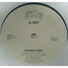 Al Kent - Al Kent - Saturday Night - Million Dollar Dis.