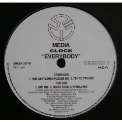 Clock - Clock - Everybody - Media Records, MCA Records