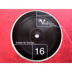 Subtle By Design - Subtle By Design - Sirius - Velvet Vibe Recordings