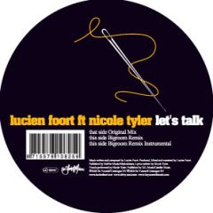 Lucien Foort Feat. Nicole Tyler - Lucien Foort Feat. Nicole Tyler - Let's Talk - Dirty Soul