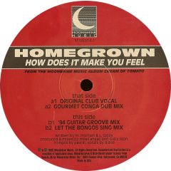 Homegrown - Homegrown - How Does It Make You Feel - Moonshine Music