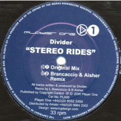 Divider - Divider - Stereo Rides - Player One