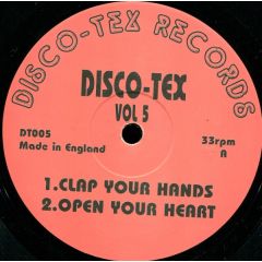 Disco-Tex - Disco-Tex - Volume Five - Disco Tex