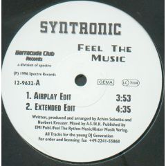 Syntronic - Syntronic - Feel The Music - Barracuda Club Records