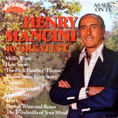 Henry Mancini - Henry Mancini - 40 Greatest - Arcade Records