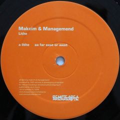 Makcim & Managemend - Makcim & Managemend - Lithe - Remote Area