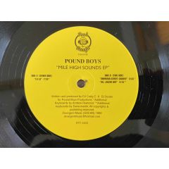 Pound Boys - Pound Boys - Mile High Sounds EP - Food For Thought
