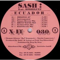 Sash! - Sash! - Ecuador - X-It