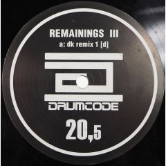 Adam Beyer - Adam Beyer - Remainings Iii (Remix) - Drumcode