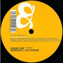 Probe One Ft M.Jefferson - Probe One Ft M.Jefferson - Out There Somewhere EP - Shaboom