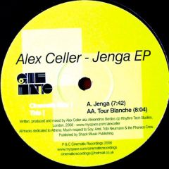 Alex Celler - Alex Celler - Jenga EP - Cinematic Recordings