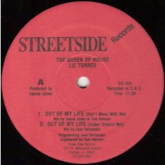 Liz Torres - Liz Torres - Out Of My Life / Don't Fu*k With - Streetside
