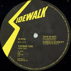 Pamala Stanley - Pamala Stanley - This Is Hot - Sidewalk