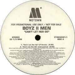 Boyz Ii Men - Boyz Ii Men - Can't Let Her Go - Motown