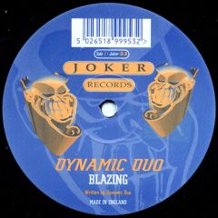 Dynamic Duo - Dynamic Duo - Blazing - Joker Records
