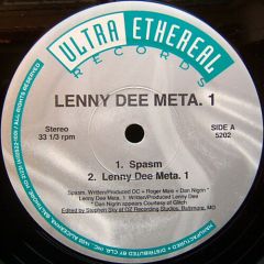Spasm / Lenny Dee / Nebula Nine - Spasm / Lenny Dee / Nebula Nine - Spasm / Meta. 1 / Hypnotic Trance - Ultra Ethereal