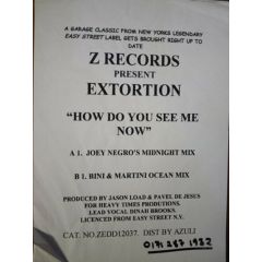 Extortion - Extortion - How Do You See Me Now? - Z Records