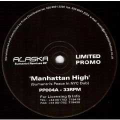 Alaska - Alaska - Sumantri Remixes EP - Pod Recordings