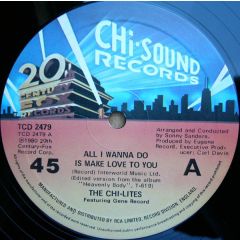 The Chi-Lites - The Chi-Lites - All I Wanna Do Is Make Love To You / Love Shock - 20th Century Fox Records