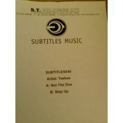 Teebee - Teebee - Not The One / Step Up - Subtitles