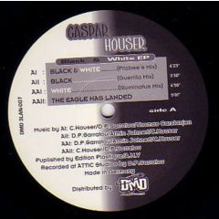 Caspar Houser - Caspar Houser - Black & White EP - 3 Lanka