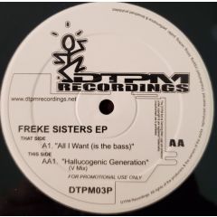 Freke Sisters - Freke Sisters - Freke Sisters EP - DTPM Recordings