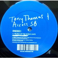 Tony Thomas & Access 58 - Tony Thomas & Access 58 - People Of The World Unite - End 51