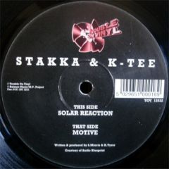Stakka & K.Tee - Stakka & K.Tee - Motive - Trouble On Vinyl