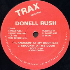Donell Rush - Donell Rush - Knockin' At My Door - Trax