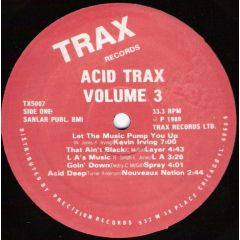 Acid Trax - Acid Trax - Volume 3 - Trax