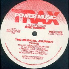 DJ Duke - DJ Duke - The Musical Journey - Power Music Trax