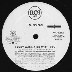 *NSYNC - *NSYNC - I Just Wanna Be With You - RCA, Trans Continental Records, BMG