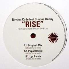 Rhythm Code Ft Simone Denny - Rhythm Code Ft Simone Denny - Rise - Rising Trax