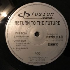 Various - Various - Return To The Future - Fusion Records