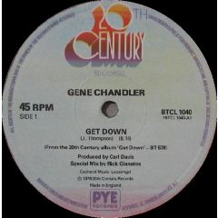 Gene Chandler - Gene Chandler - Get Down - 20th Century