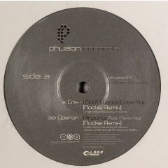 Crix - Crix - I Don't Want To Lose You (Nookie Rmx) - Phuzion
